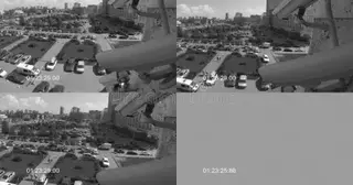 Установка систем видеонаблюдения на парковке в Похвистневе в октябре